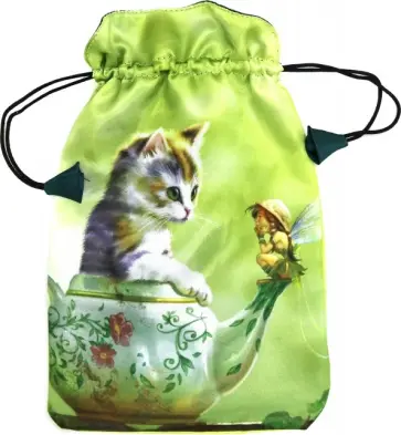 Мешочек "Фэнтезийные кошки" обложка книги
