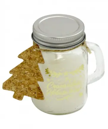 Свеча новогдняя ароматизированная "Кружки" (78537) обложка книги