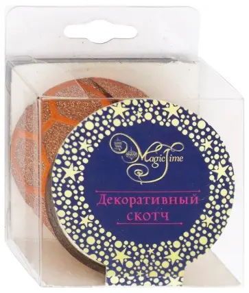 Лента самоклеющаяся "Оранжевые соты" (79222) обложка книги