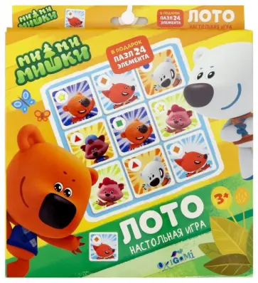 Лото + пазл "МиМиМишки" (04360) Лото + пазл "МиМиМишки" (04360) обложка книги