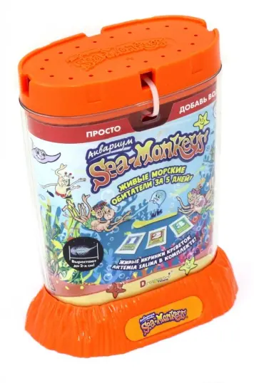 Аквариум "Sea-Monkeys" для выращивания (Т13624) обложка книги