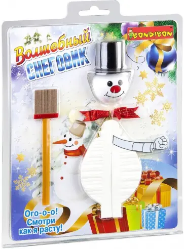 Волшебный Снеговик Bondibon (ВВ1305) обложка книги