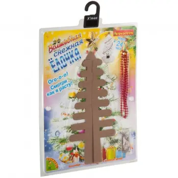 Волшебная снежная "Ёлочка", 25 см (ВВ2176) обложка книги