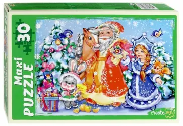 MAXI-пазлы "С Новым годом!" (ПМ-7447) обложка книги
