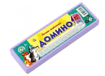 Домино "Лесные животные" (ИН-4614) обложка книги