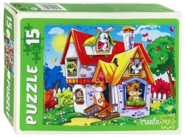 MAXI Puzzle-15 "Теремок" (ПУ15-0593) обложка книги