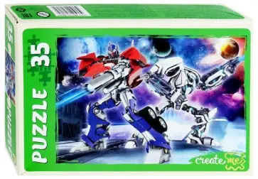 Maxi Puzzle-35 "Робот-трансформер" (ПУ35-0617) обложка книги