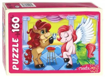 Puzzle-160 "Волшебные пони" (ПУ160-0633) обложка книги