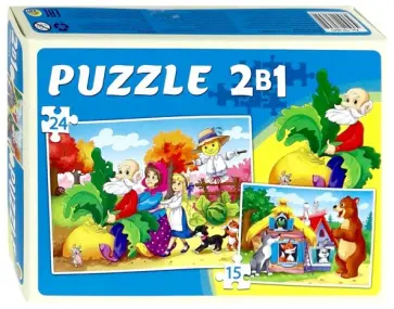 Maxi-пазлы 2 в 1 "Добрые сказки" (ПМ-0645) обложка книги