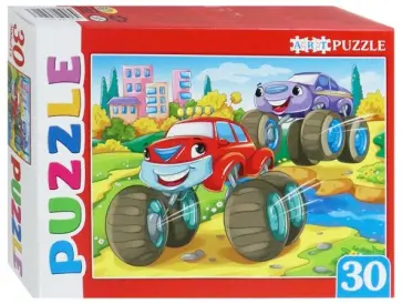 Artpuzzle-30 "Быстрые джипы" (ПА-4502) обложка книги