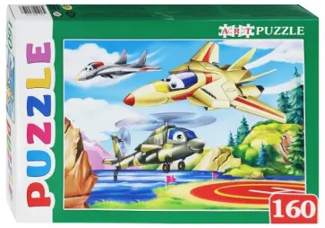Artpuzzle-160 "Военные самолеты" (ПА-4559) обложка книги