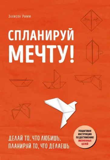 Эллисон Римм - Спланируй мечту. Пошаговая инструкция по достижению жизненных целей обложка книги
