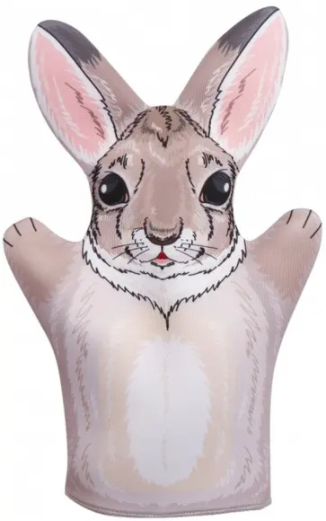 Кукла-перчатка "Заяц" (03654) обложка книги