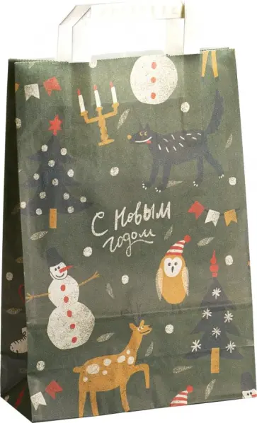 Пакет из крафт-бумаги "Винтаж" (22х32х7 см) (1085999) Пакет из крафт-бумаги "Винтаж" (22х32х7 см) (1085999) обложка книги