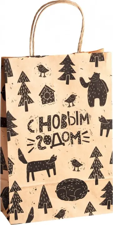 Пакет из крафт-бумаги "Лес 1" (25,5х32х7 см) (1086676) Пакет из крафт-бумаги "Лес 1" (25,5х32х7 см) (1086676) обложка книги