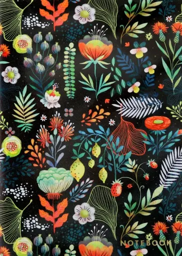 Тетрадь 30 листов, А4, клетка, кремовые страницы, Floral (1100099) Тетрадь 30 листов, А4, клетка, кремовые страницы, Floral (1100099) обложка книги