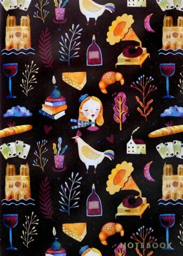 Тетрадь 30 листов, клетка, А4, кремовые страницы, France (1100097) Тетрадь 30 листов, клетка, А4, кремовые страницы, France (1100097) обложка книги