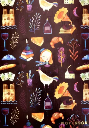 Тетрадь общая "France" (24 листа, в точку, кремовые страницы) (1100508) Тетрадь общая "France" (24 листа, в точку, кремовые страницы) (1100508) обложка книги