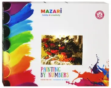 Картина по номерам "ЦВЕТЫ" 40х50см (M-10070) обложка книги