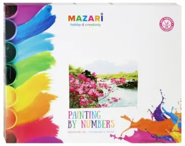 Картина по номерам "ПЕЙЗАЖИ" 40х50см (M-10081) обложка книги