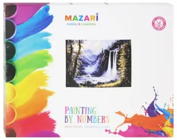 Картина по номерам "ПЕЙЗАЖИ" 40х50см (M-10110) обложка книги