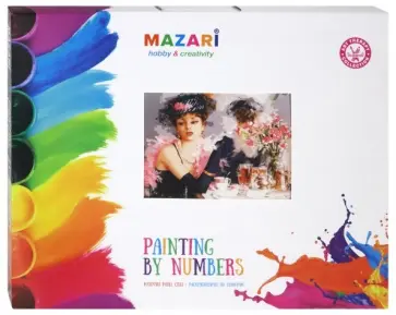 Картина по номерам "ПЕРСОНАЖИ" 40х50см (M-10116) обложка книги