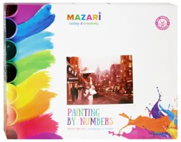 Картина по номерам "ПЕРСОНАЖИ" 40х50см (M-10128) обложка книги