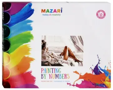 Картина по номерам "ПЕРСОНАЖИ" 40х50см (M-10131) обложка книги