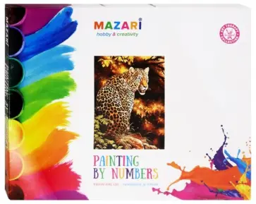 Картина по номерам "ФАУНА" 40х50см (M-10138) обложка книги