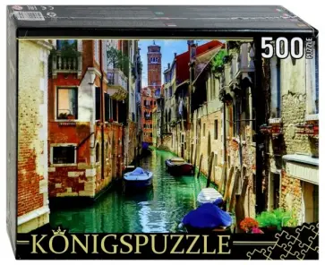 Puzzle-500. Колокольня Сан-Кассиано (ГИК500-8305) обложка книги