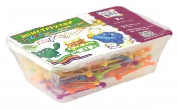 Конструктор "Веселые формы. Геометрия, в боксе" (68826) обложка книги