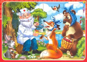 Пазл-рамка-12 "Сказка №80" (П-0451) обложка книги