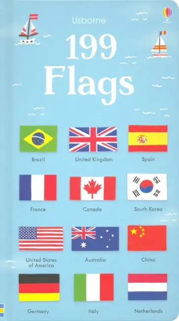 199 Flags (Board Book) обложка книги