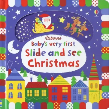 Fiona Watt - Baby's Very First Slide & See Christmas обложка книги