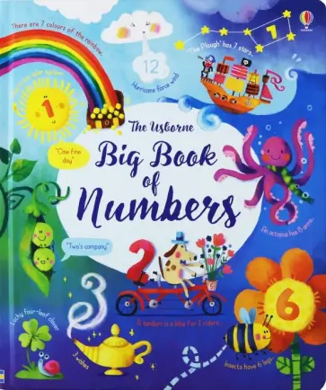 Felicity Brooks - Big Book of Numbers. Board book Felicity Brooks - Big Book of Numbers. Board book обложка книги