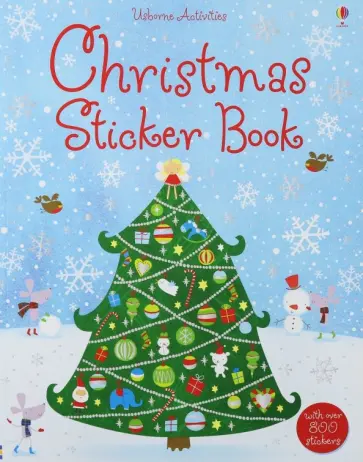 Fiona Watt - Christmas Sticker Book обложка книги