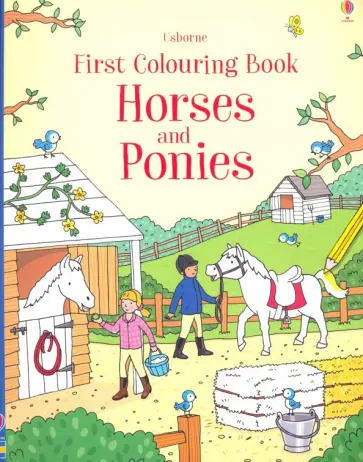 First Colouring Book. Horses and Ponies обложка книги