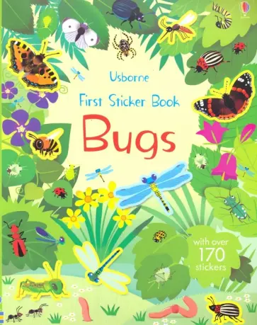 Caroline Young - First Sticker Book. Bugs обложка книги