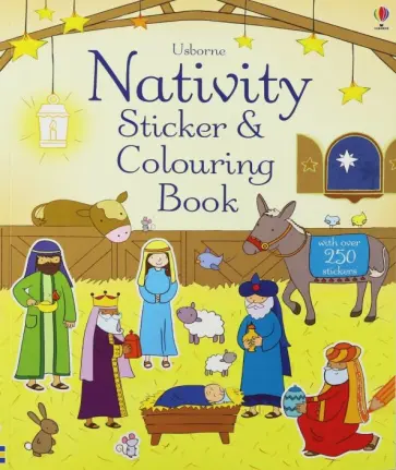 Felicity Brooks - Nativity Sticker and Colouring Book Felicity Brooks - Nativity Sticker and Colouring Book обложка книги
