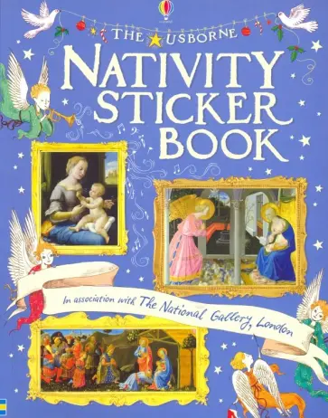 Jane Chisholm - Nativity sticker book обложка книги