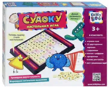 Настольная игра "Судоку" (68880) обложка книги