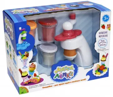 Набор для лепки "Волшебное мороженое" (ВВ3313) обложка книги