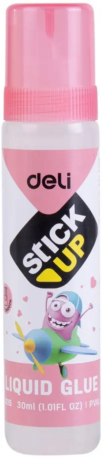 Клей жидкий "Stick UP", 30 мл, корпус в ассортименте (EA21510) обложка книги