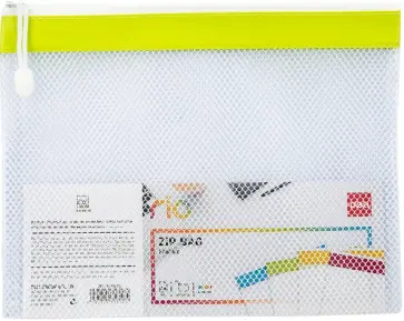 Папка на молнии ZIP "Rio" (А4, ПВХ, цвет в ассортименте) (EF45102) обложка книги