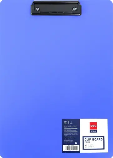 Папка клип-борд (А4, синий) (EF75432) обложка книги