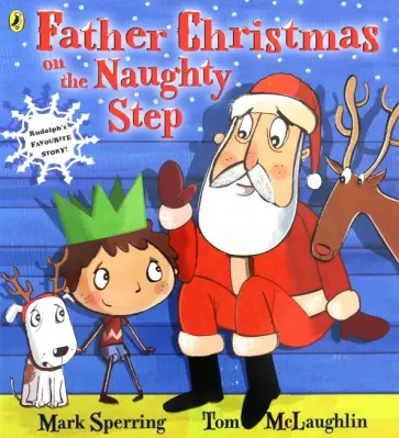 Mark Sperring - Father Christmas on the Naughty Step обложка книги