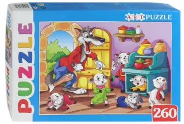 Artpuzzle-260 "Волк и семеро козлят" (ПА-4584) обложка книги