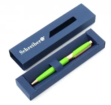 Ручка шариковая автоматическая в футляре (металлический корпус, синяя) (S 2851) Ручка шариковая автоматическая в футляре (металлический корпус, синяя) (S 2851) обложка книги