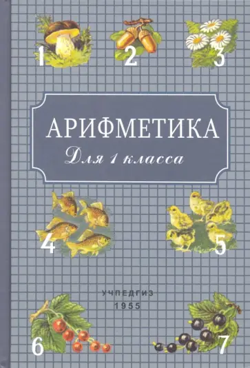 Пчелко, Поляк - Арифметика для 1 класса Пчелко, Поляк - Арифметика для 1 класса обложка книги