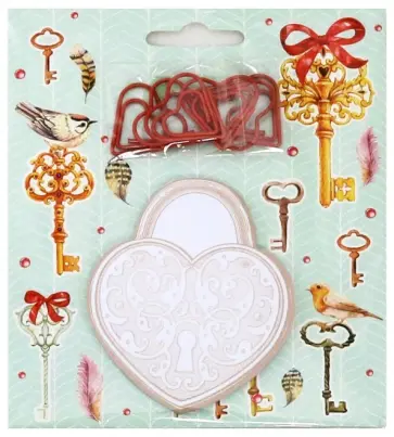 Набор Ключики (бумага+скрепки) (76729) Набор Ключики (бумага+скрепки) (76729) обложка книги